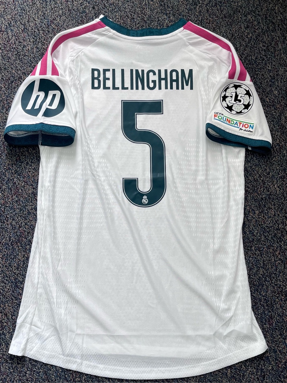 BELLINGHAM 5 REAL MADRID 26/27 HOME PLAYER VERSION JERSEY (XL)
